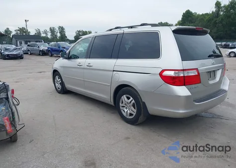 2007 Honda Odyssey Ex-L из США, поврежденный, VIN 5FNRL38767B138820
